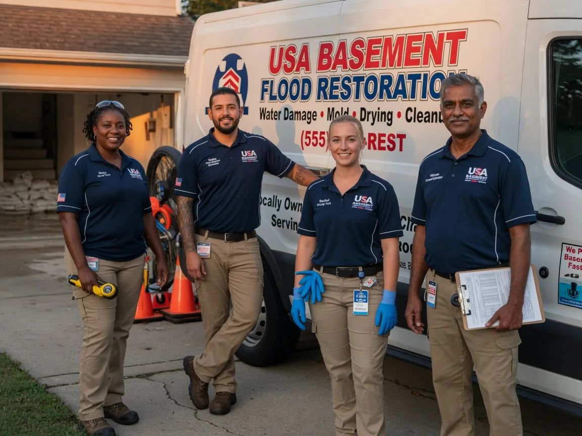 Basement Flood Cleanup company in Harman, WV